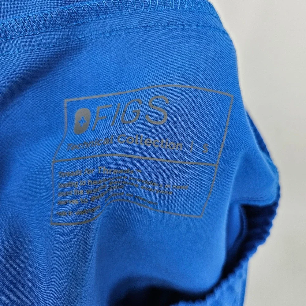 Figs Scrub Pants Mens Small Tansen Royal Blue Jogger Nurses Healthcare Uniforms
